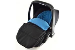 FOR YOUR LITTLE ONE Car Seat Footmuff/Cosy Toes Compatible with Mountain Buggy New Born Car seat Ocean Blue