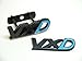 Price comparison product image VXD Badge Set Black & Blue Rear Tailgate Front Grill VXR Non Chrome