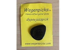 WEGEN PICKS Wegen GypsyJazz pick noir - 1 Médiator guitare