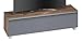 Produktbild TV Soundboard MAJA 7730 Soundconcept - TV-Board in Eiche dunkel / Akustikstoff grau - Breite 160cm