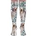 Produktbild ruishandianqi Hohe Socken New Bearded Collies and Paw Prints Fashion Stylish Comfortable Knee High Socks Long Socks for Women and Men