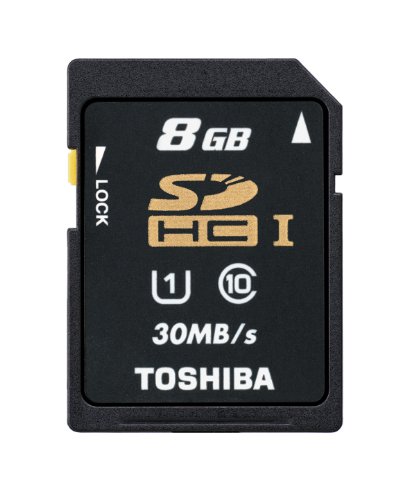 Toshiba SD-T008UHS1(BL5 Class 10 SDHC 8GB Speicherkarte - 2