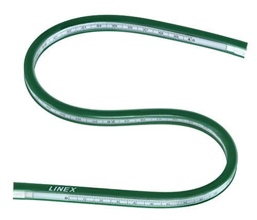 Linex 40cm Flexible Curved Ruler