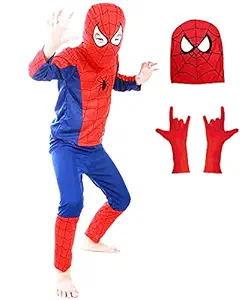 FancyDressWale Superhero Dress for Kids (Medium (4-6 Yrs)