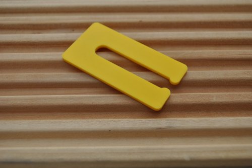 200 Stück (je 50 Stk. 1mm,2mm,3mm,4mm) Trockenbau Abstandhalter Distanzstück Ausgleichsplättchen Unterleger - 4