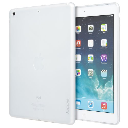 Juppa® Apple Ipad Air / Ipad 5 5th Gen 2013 TPU Silikon Tasche Hülle Schutzhülle mit LCD displayschutzfolie (Klar / Clear)