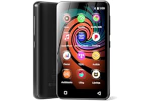 Innioasis Lecteur MP3 160 Go avec Bluetooth et WiFi, Lecteur de Musique avec Spotify,écran Tactile 4" Android MP4 Lecteur MP3 pour Enfants avec Libby, Audible, Spotify Kids (Gris)