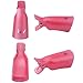 V-EWIGE Pink 10Pcs Plastic Acrylic Nail Soak Off Clip Cap UV Gel Polish Remover Design Art Tool