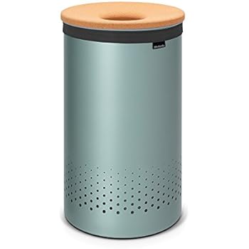 Brabantia Wäschebox Wäschekorb, Edelstahl, mint, 60 L: Amazon.de: Küche