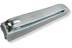‎NIPPES SOLINGEN nippes Solingen Nagelknipser | Mit praktischem Nagelfang | Länge 8 cm | Fußnagel Knipser | Nagelpflege Knipser | Nagelknipser für dicke Nägel