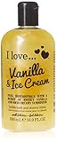I Love... Vanilla & Ice Cream Bubble Bath And Shower Creme 500ml