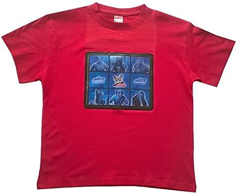 WWE Catch Boys' T-Shirt -  red -  10-12 Years