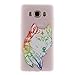 Produktbild Samsung Galaxy J7 (2016)J710 Hülle,Fanryn Bunte Muster Weich TPU Handy Hülle Durchsichtig Transparent Etui Cover Case Protective Shell Soft Schutzhülle Telefon Kasten für Samsung Galaxy J7 (2016)J710 – Wolf