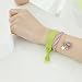 Wuiyepo Women 100 Pcs / lot Candy Color Ribbon Ponytail Holder Elastic Band / Hair Ties Girl Hair Accessories