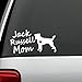 Produktbild wandaufkleber 3d schlafzimmer Jack Russell Terrier Dog Mom Decal Sticker Die Cut Decal Sticker For Windows, Cars, Trucks, Laptops, Etc (7.5 x 4 inches)