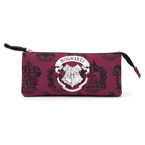 KARACTERMANIA Harry Potter Hogwarts Estuches  24 cm   Rojo