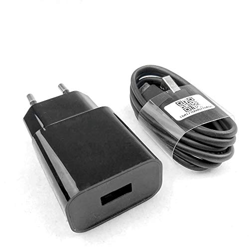 Xiaomi - Caricatore rapido per Redmi Note 8 PRO/Note 7 PRO/Pocophone F1/Mi 9/Mi 9T/ Mi 9 SE/Mi 8 PRO/Mi 8 Lite, Alimentatore di Rete/Cavo Dati USB, Colore: Nero