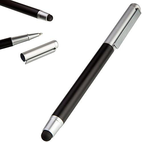KlickaDeal® Elegance Solo Stylus Pen for Samsung Galaxy S5, S6, S7 Edge Galaxy Note Apple iPhone 5, 6, 7 Plus, Sony Ericsson, Xperia, Mini Stylus Pen for iPad, iPhone, iPod, Galaxy Tab, Galaxy S4 S5 etc 4G X710, HTC One, HTC One X, S, HTC Desire C Capacitive Soft Touch Stylus for All Smart Phones &amp; Tablets, black