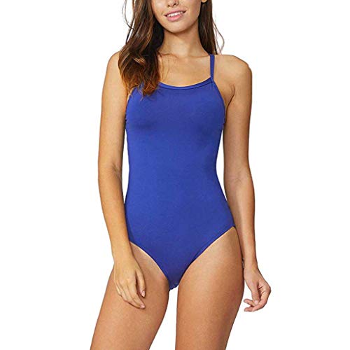 Hansee Femmes Maillot de Bain, Nouvelle Vente Mode Rembourré Trikini en Une Piece de Bandage Halter Hipster Sport Amincissant sans Armatures Svelte Soutien-Gorge Contrôle du Ventre Eté Bain De Plage