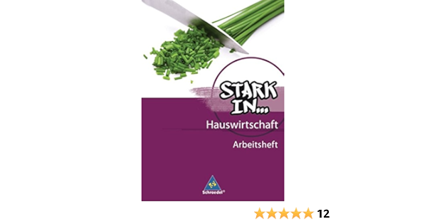 Stark In Hauswirtschaft Arbeitsheft Amazon De Bucher