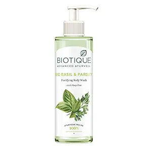 Biotique Bio Basil & Parsley Purifying Body Wash, 200 ml