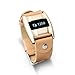 Produktbild Smart-Armband Wasserdichte Bluestercool Bluetooth Lederband Smart Watch (Gold)