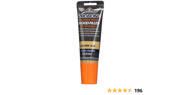 Elmers 3 1 4 Oz Gold Oak Probond Wood Filler E814q Amazon In Office Products
