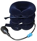 Funwill Inflatable Cervical Neck Back Traction Neck Head Stretcher Pain Relief Collar