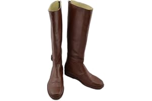 Lixinya Krieger Anime Halloween Karneval Schuhe Cosplay Lange Stiefel Herren