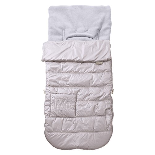 Red Castle Footmuff Feather Light Fabric (480 g, Matt Light Grey)