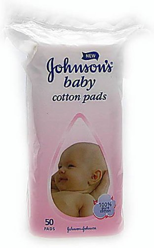 Johnson's Baby Cotton Pads - Pack of 50