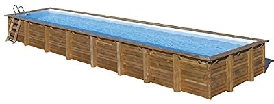 Sunbay Piscine bois Cardamon 12,18 x 4,27 x 1,46 m - Sunbay