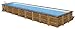 Produktbild Gre 788033 Framed Pool Rectangular Blue, Brown Above Ground Pool – Above Ground Pools (Framed Pool, Rectangular, Blue, Brown, Wood, Metal, PEFC, FSC)