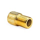 chinkyboo Brass Pump Adaptor Presta Valves Converter Schrader Valves Adapter for Bike Bicycle