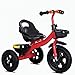 Produktbild CYXYXXYX Fahrrad Kinder Dreirad Kinder Pedal Fahrrad 2-5 Jahre Alt, Gewicht 35 Kg Kinderwagen Jungen Mädchen Spielzeugauto 58 * 48 cm,Rot