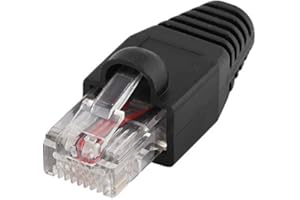 BestPlug RJ45 Modularstecker Abschluss-Widerstand, Schwarz