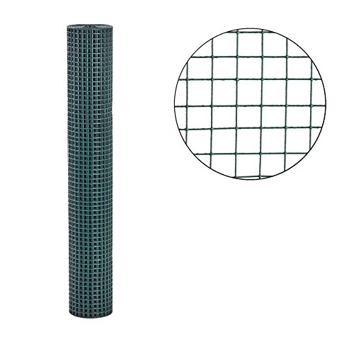 Volierendraht grün 1m x 10m 16x16mm Maschung Drahtgitter Maschendraht Schweißgitter Zaun