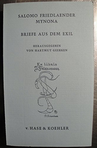 Briefe aus dem Exil, 1933-1946 (Mainzer Reihe) (German Edition)