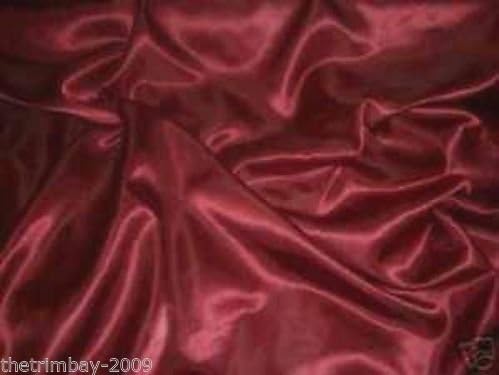 Burgundy Dress Lining Fabric Superior Quality Jacket &amp; Dress Lining Material 150cm £1.99m
