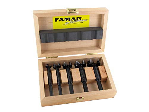 Famag Bormax® der rasante Forstnerbohrer + Staketen-Bormax, Satz 6-tlg