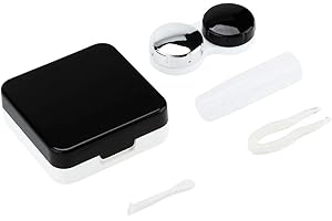 UXSIYA 5 Color Mini Box Container Contact Lens Holder Portable Mini Cute Contact Lens Travel Kit Suitable for Home and Travel
