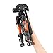 Produktbild ZT22 Stativ Höhenverstellbar 360 Grad Drehständer Leichtes Mini-Stativ-Orange