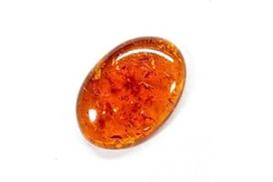 Radheyma Ambre naturelle de 2,25 Ratti de 1,50 carat certifiée en laboratoire, pour homme ou femme, free size, Gemme, Ambre