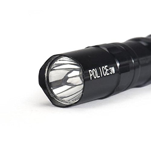 Covermason 3W Super hell LED-Taschenlampe Mit Klammer Klemme AA Taschenlampe Fokus Fackel Licht Lampe - 4