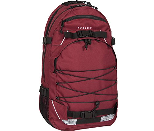 FORVERT Backpack Laptop Louis, Burgundy, 51 x 29.5 x 15 cm, 26.5 Liter, 880192