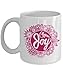 Produktbild Choose Joy Inspirational Quote Floral Art Print Ceramic Coffee & Tea Gift Mug, Inspiring Prints Kitchen Accessories, Motivational Cup, Office Or Home Desk Motivation Décor Gifts For Girls & Women