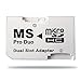 Produktbild Kentop Dual Slot Micro SD TF zu MS Memory Stick Pro Duo Adapter Micro SD TF Memory Stick Pro Duo Konverter für Sony PSP