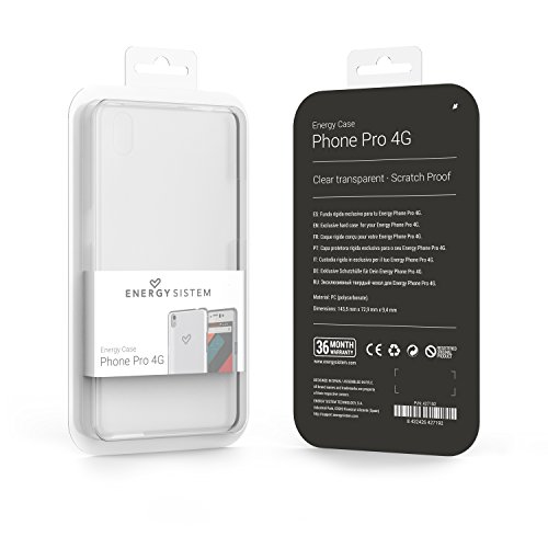 Energy Sistem - Funda para Smarphone Energy Pro 4G transparente reviews Energy Sistem - Funda para Smarphone Energy Pro 4G transparente