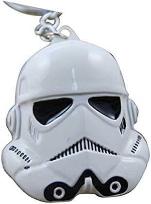 Metal Storm Trooper Darth Vader Star Wars Trilogy Collectors Cartoon Keyrings chain chains bag clip charm for Christmas Birthday Stocking Filler Novelty Small Gift Set Ideas for Kids Men Women