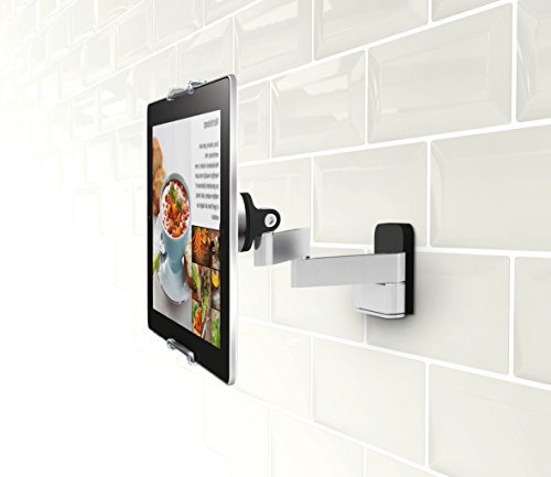 Vogel’s TMM 125 flexibler Wandhalter für Tablets, drehbar und neigbar, nur kombinierbar mit Vogel’s TMM 1000, schwarz-silber - 4